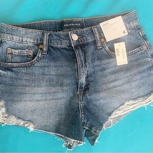 Aeropostale Blue Denim Shorts